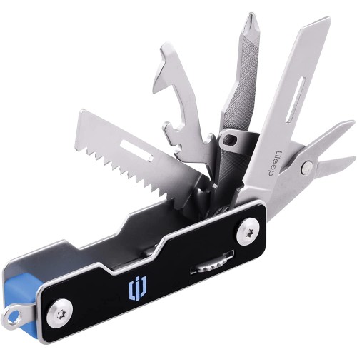 Shieldon Lileep Multitool Knife, Swiss Army Pocket Knife Style , All in One Tool for Every Day Carry Use