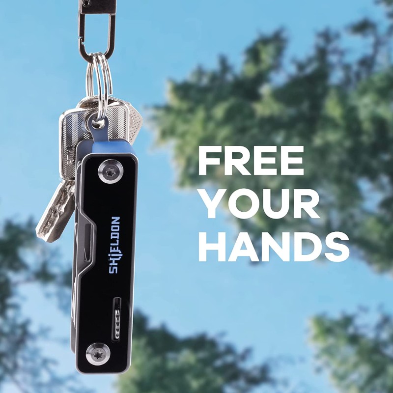Shieldon Lileep Multitool Knife, Swiss Army Pocket Knife Style , All in One Tool for Every Day Carry Use 