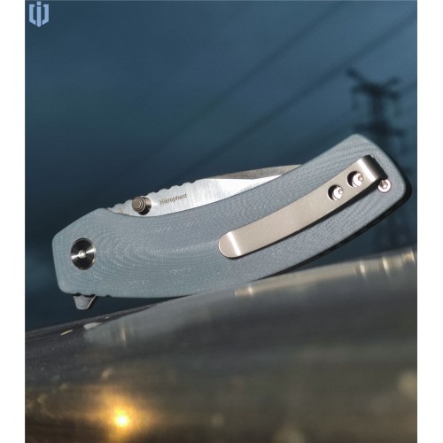 Shieldon Hierophant Pocket Knife 154CM Steel 3.38'' Drop Point Blade G10 Handle Folding Knife with Easy Open Flipper & Thumb Stud for Every Day Carry