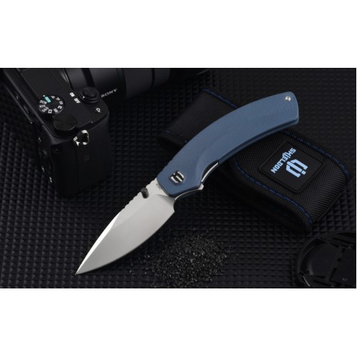 Shieldon Hierophant Pocket Knife 154CM Steel 3.38'' Drop Point Blade G10 Handle Folding Knife with Easy Open Flipper & Thumb Stud for Every Day Carry